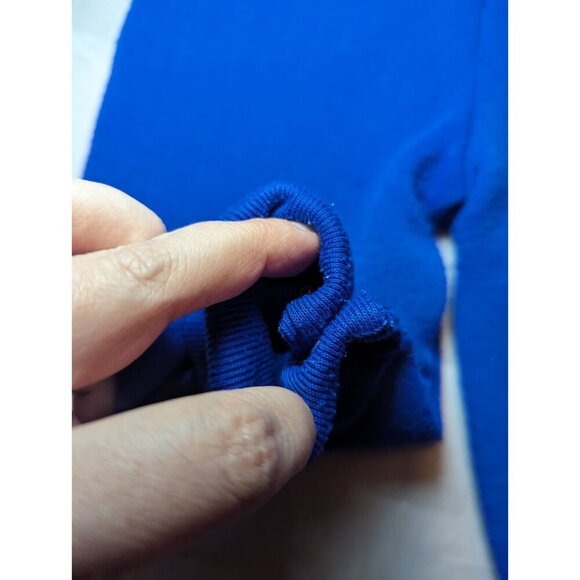 Vintage 1994 HJR & CO Boys Size 6-9 Months Blue Overall Outfit Play Pals Dogs - Picture 13 of 14